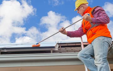 Edburton soft wash roof cleaning